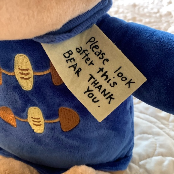 Paddington bear collectible stuffed animal NWT - Picture 3 of 10